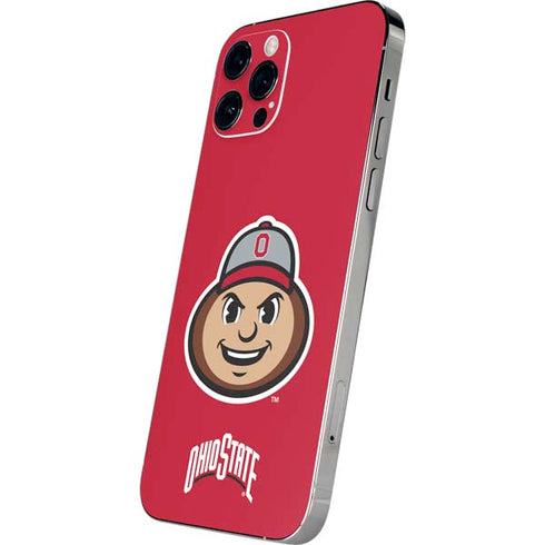 Ohio State University OSUBuckeyes Light Grey iPhone 12 Pro Max Skin