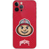 Ohio State University OSUBuckeyes Light Grey iPhone 12 Pro Skin