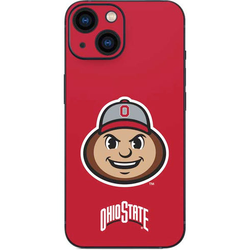 Ohio State University OSUBuckeyes Light Grey iPhone 13 Mini Skin