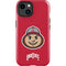 Ohio State University OSUBuckeyes Light Grey iPhone 14 Plus Impact Case