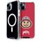 Ohio State University OSUBuckeyes Light Grey iPhone 14 Plus MagSafe Case