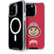 Ohio State University OSUBuckeyes Light Grey iPhone 14 Pro MagSafe Case