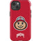 Ohio State University OSUBuckeyes Light Grey iPhone 15 Plus Impact Case