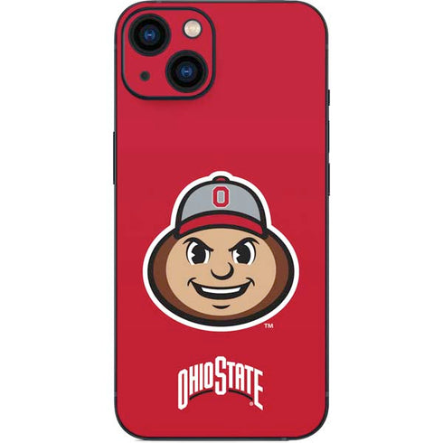 Ohio State University OSUBuckeyes Light Grey iPhone 15 Plus Skin
