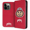 Ohio State University OSUBuckeyes Light Grey iPhone 15 Pro Folio Case