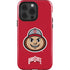 Ohio State University OSUBuckeyes Light Grey iPhone 15 Pro Impact Case