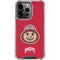 Ohio State University OSUBuckeyes Light Grey iPhone 15 Pro Max Clear Case