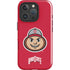Ohio State University OSUBuckeyes Light Grey iPhone 16 Pro Impact Case