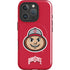 Ohio State University OSUBuckeyes Light Grey iPhone 16 Pro Magsafe Impact Case