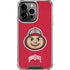 Ohio State University OSUBuckeyes Light Grey iPhone 16 Pro Max Clear Case