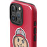 Ohio State University OSUBuckeyes Light Grey iPhone 16 Pro Max Impact Case