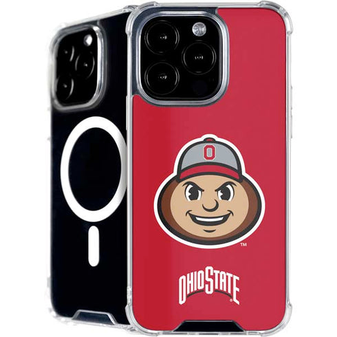 Ohio State University OSUBuckeyes Light Grey iPhone 16 Pro Max MagSafe Case