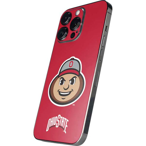 Ohio State University OSUBuckeyes Light Grey iPhone 16 Pro Max Skin