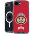 Ohio State University OSUBuckeyes Light Grey iPhone 16e MagSafe Case