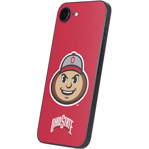 Ohio State University OSUBuckeyes Light Grey iPhone 16e Skin