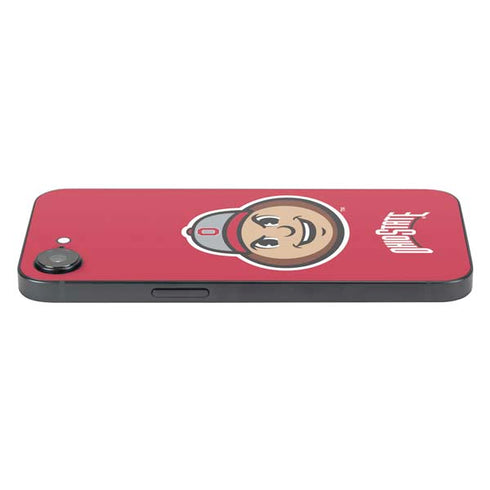 Ohio State University OSUBuckeyes Light Grey iPhone 16e Skin