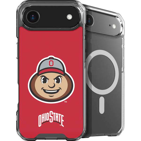 Ohio State University OSUBuckeyes Light Grey iPhone 17 Air MagSafe Case
