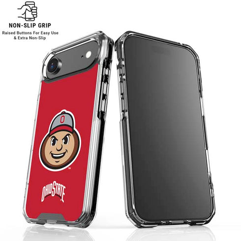 Ohio State University OSUBuckeyes Light Grey iPhone 17 Air MagSafe Case