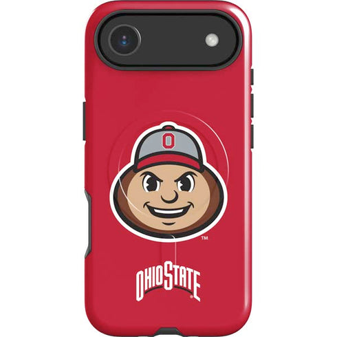 Ohio State University OSUBuckeyes Light Grey iPhone 17 Air Magsafe Impact Case