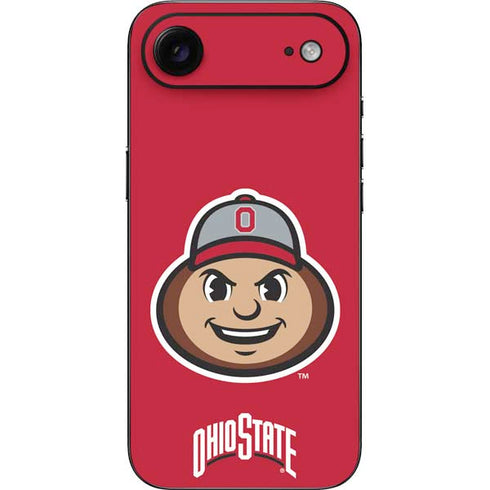 Ohio State University OSUBuckeyes Light Grey iPhone 17 Air Skin