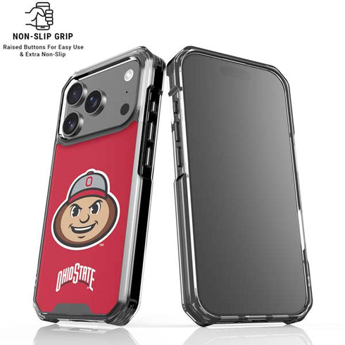 Ohio State University OSUBuckeyes Light Grey iPhone 17 Pro Max MagSafe Case