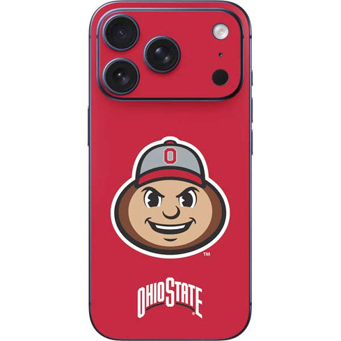Ohio State University OSUBuckeyes Light Grey iPhone 17 Pro Max Skin