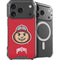 Ohio State University OSUBuckeyes Light Grey iPhone 18 Pro MagSafe Case