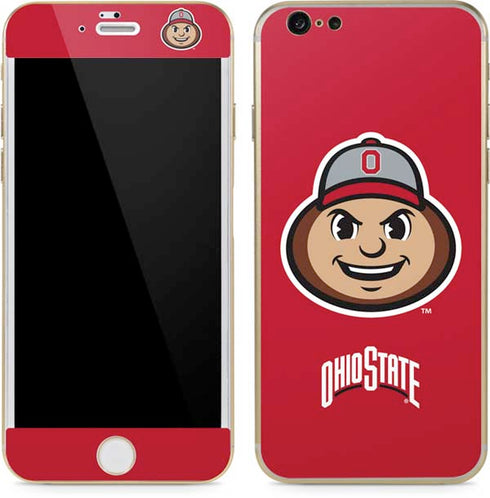 Ohio State University OSUBuckeyes Light Grey iPhone 6/6s Skin