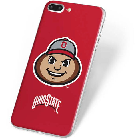 Ohio State University OSUBuckeyes Light Grey iPhone 7 Plus Skin