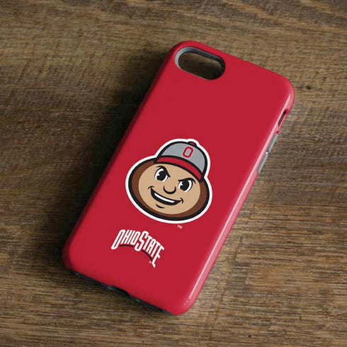 Ohio State University OSUBuckeyes Light Grey iPhone 7 Pro Case