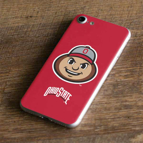 Ohio State University OSUBuckeyes Light Grey iPhone 7 Skin