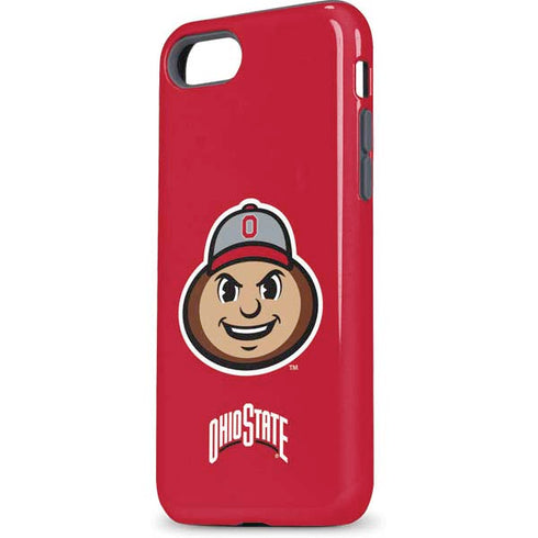 Ohio State University OSUBuckeyes Light Grey iPhone 8 Pro Case