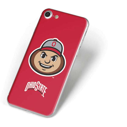 Ohio State University OSUBuckeyes Light Grey iPhone 8 Skin