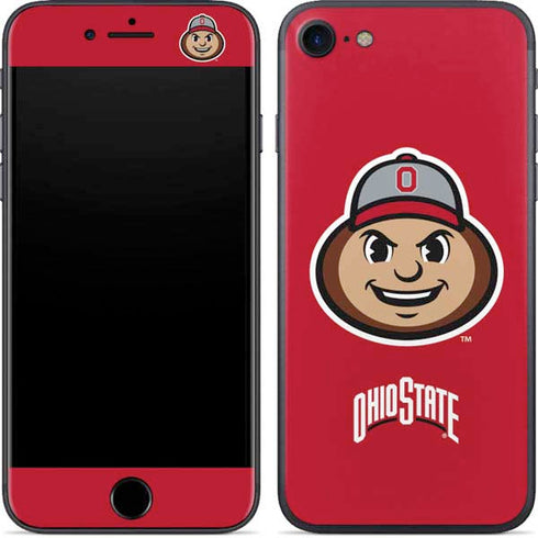 Ohio State University OSUBuckeyes Light Grey iPhone SE (2nd & 3rd Gen) Skin