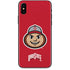 Ohio State University OSUBuckeyes Light Grey iPhone X Skin