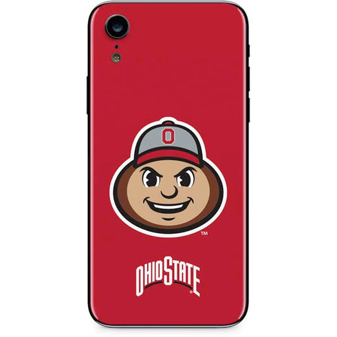 Ohio State University OSUBuckeyes Light Grey iPhone XR Skin