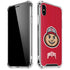 Ohio State University OSUBuckeyes Light Grey iPhone XS Max Clear Case
