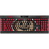 Ohio State University OSUBuckeyes Light Grey K95 RGB PLATINUM Mechanical Gaming Keyboard Skin