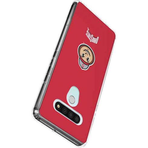 Ohio State University OSUBuckeyes Light Grey LG Stylo 6 Clear Case