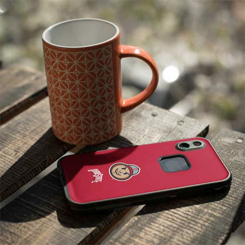 Ohio State University OSUBuckeyes Light Grey LifeProof Fre iPhone Skin