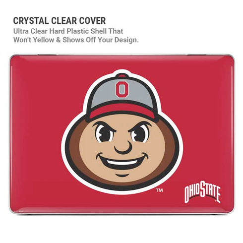Ohio State University OSUBuckeyes Light Grey MacBook Air 15in (2023-2025) Case plus Skin