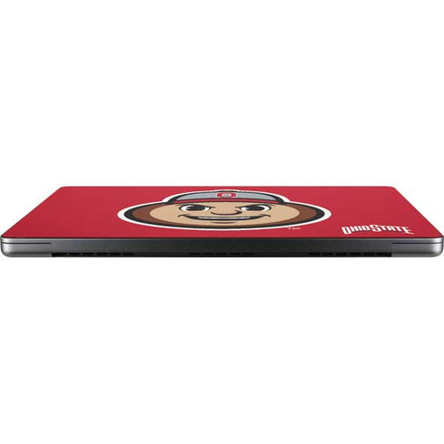 Ohio State University OSUBuckeyes Light Grey MacBook Pro 14in (2021-24) Skin