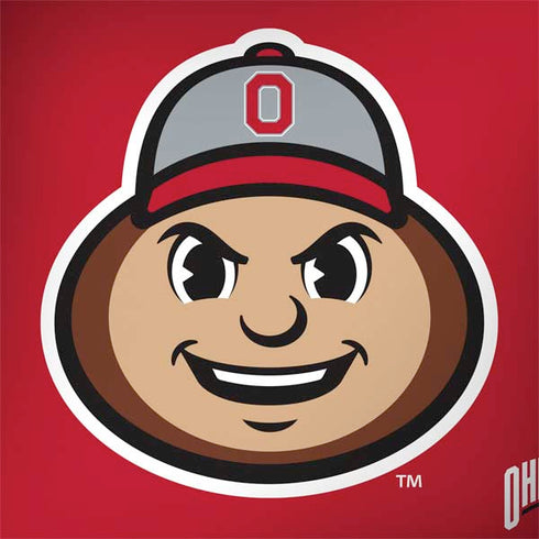 Ohio State University OSUBuckeyes Light Grey Apple MacBook Pro 15-inch Skin
