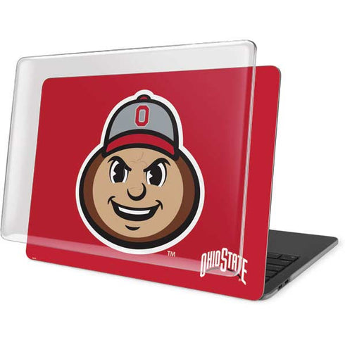 Ohio State University OSUBuckeyes Light Grey MacBook Pro 16in (2019-20) Case plus Skin