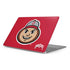 Ohio State University OSUBuckeyes Light Grey Apple MacBook Pro 16-inch Skin