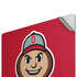 Ohio State University OSUBuckeyes Light Grey Apple MacBook Pro 16-inch Skin