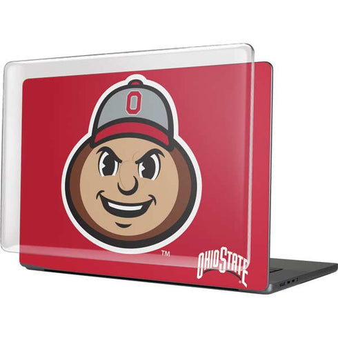 Ohio State University OSUBuckeyes Light Grey MacBook Cases