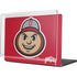 Ohio State University OSUBuckeyes Light Grey MacBook Pro 16in (2021-25) Case plus Skin