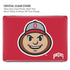 Ohio State University OSUBuckeyes Light Grey MacBook Pro 16in (2021-25) Case plus Skin