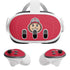 Ohio State University OSUBuckeyes Light Grey Meta Quest 3 Skin